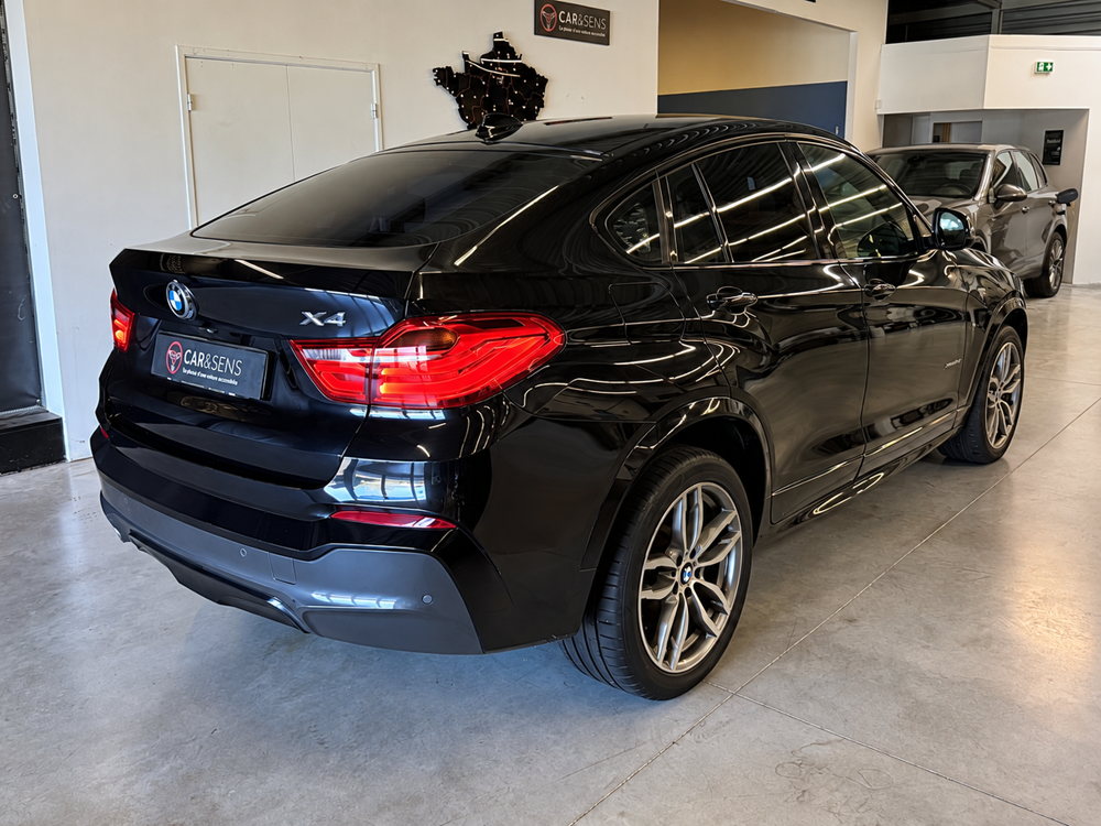 X4 (F26) XDrive 20D 190ch M SPORT BVA8 / ACC / CAM&Eacute;RA / CUIR 2016 occasion 34500 B&eacute;ziers