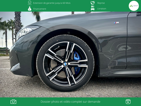 S&eacute;rie 3 M340i xDrive Touring 374ch (1&egrave;re main, origine France, Malus 2023 occasion 34140 M&egrave;ze