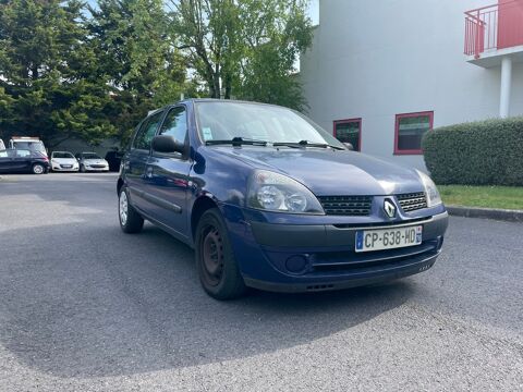 Clio II (2) 1.2 75 CV AUTHENTIIQUE 5 PORTES BLEU 2003 occasion 95610 Éragny