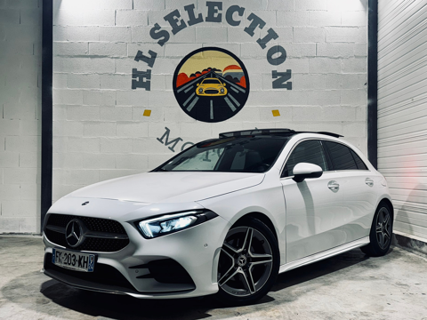 Mercedes Classe A 200D 150CV PACK AMG BOITE AUTO TOIT OUVRANT 1ERE MAIN 2019 occasion Saint-Sulpice-et-Cameyrac 33450
