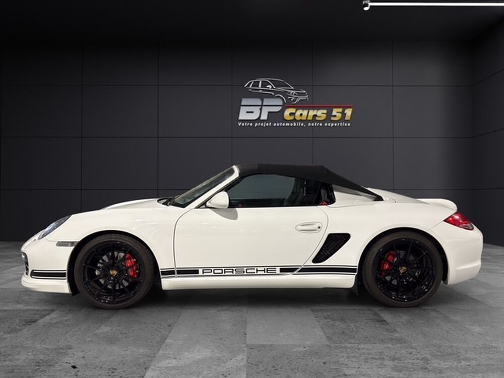 Boxster spyder 320 cv PDK  carnet d'entretien complet Porsche 2010 occasion 51420 CERNAY LES REIMS