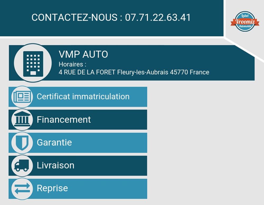 Espace v dci 1.6 160cv intens historique d'entretien/garantie 12 m 2015 occasion 45770 Fleury-les-Aubrais