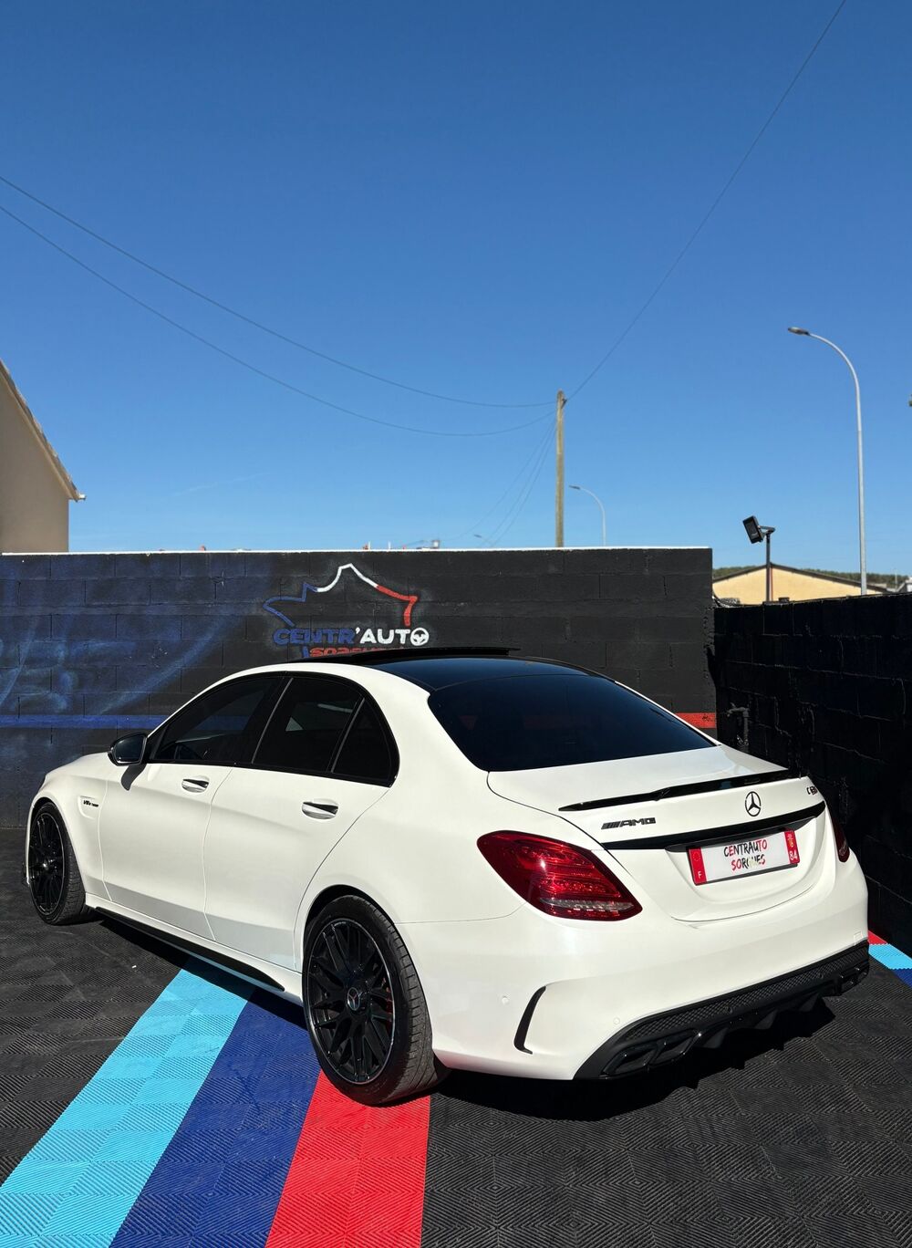 Classe C 63s AMG 4.0i V8 Biturbo 510cv Kit BRABUS 2017 occasion 84700 SORGUES