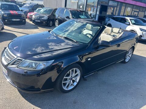 Saab 9-3 1.9 TID 150 VEKTOR BVA TOUTES OPTS NOIRE CUIR BEIGE GARANTI 2010 occasion Coigni&egrave;res 78310