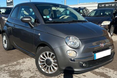 Fiat 500 Phase 3 / 1.2 MPi 8V 69 cv*Finition Lounge / Toit panoramiqu 2013 occasion Gigean 34770