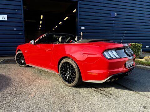 Mustang GT Cabriolet 450ch BVA10 / Malus INCLUS / 1e main 2018 occasion 51100 REIMS