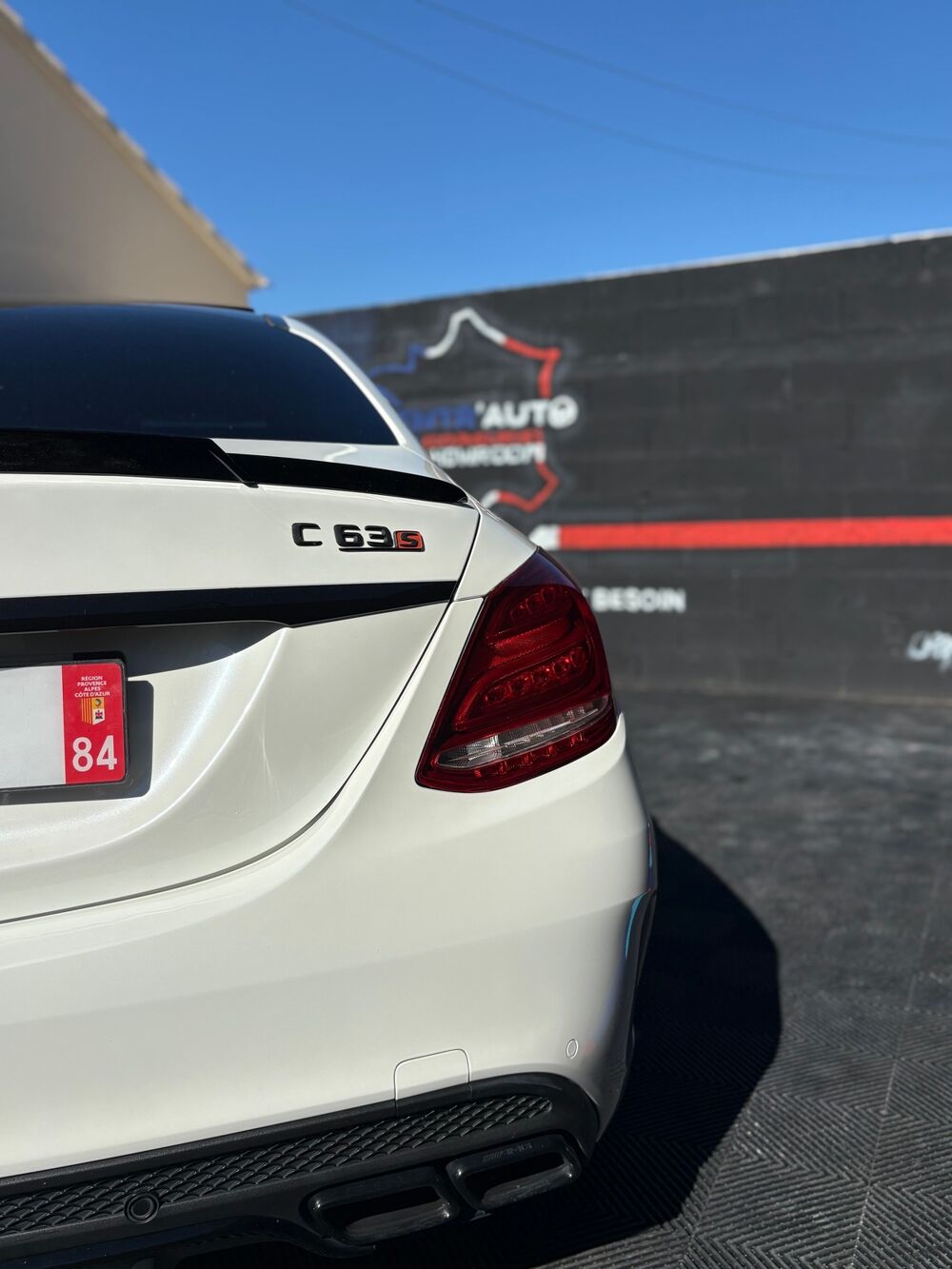 Classe C 63s AMG 4.0i V8 Biturbo 510cv Kit BRABUS 2017 occasion 84700 SORGUES