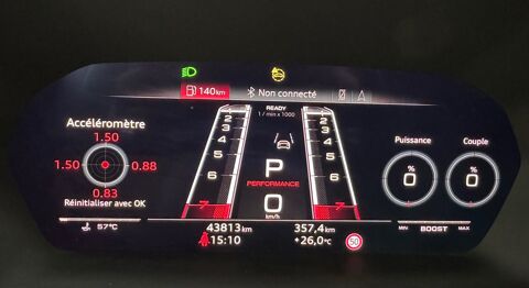 RS3 2.5 TFSI 400ch BVA7 Quattro / TO / HUD / B&O / C&eacute;ramique / H 2023 occasion 45770 Saran
