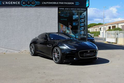 Jaguar F-Type R 5.0 S/C V8 AWD 550 ch BVA + TOIT PANO + CUIR COGNAC 2018 occasion Saint-Jean-de-V&eacute;das 34430