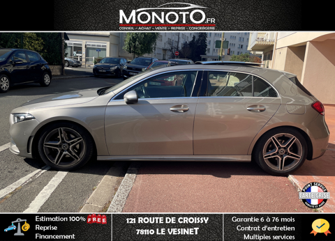 Classe A 180 d 116 cv AMG LINE - TOIT OUVRANT - CARPLAY - CAMERA - EC 2020 occasion 78360 MONTESSON