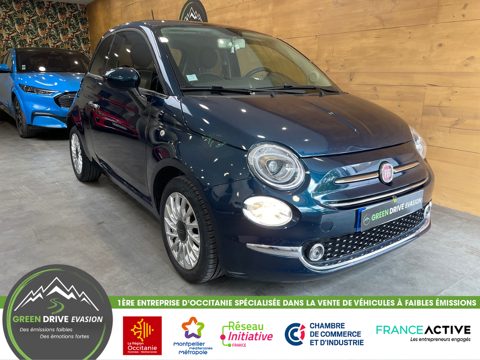 Fiat 500 - Lounge 1.2 8v 69ch Lounge - Bleu M&eac