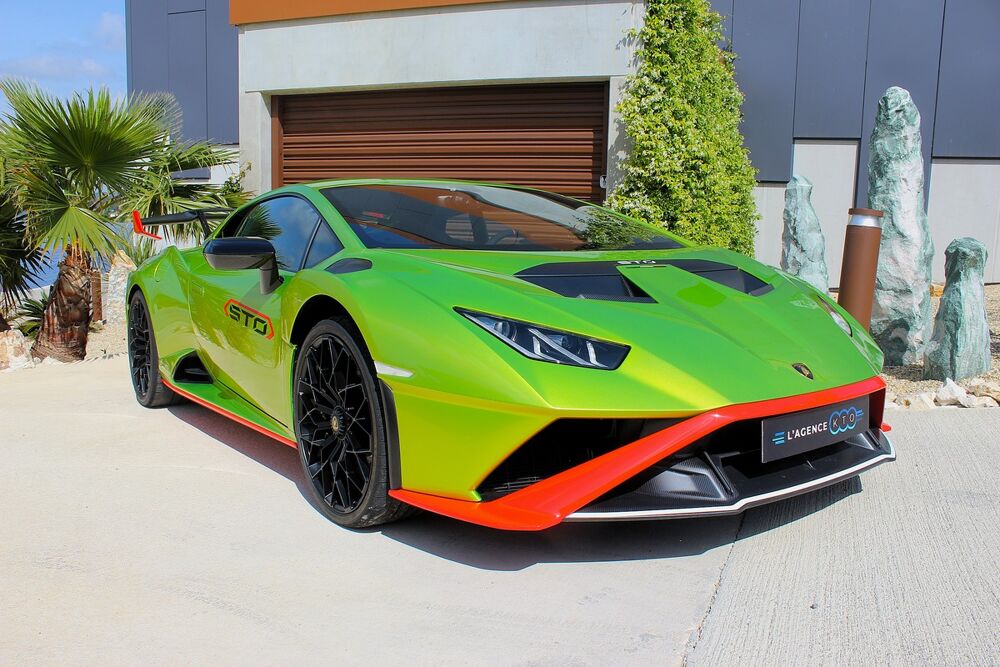 Huracan 5.2 V10 LP 640-2 STO LDF7 - VERDE CITREA - CARBON - CARPLAY 2022 occasion 34430 Saint-Jean-de-V&eacute;das