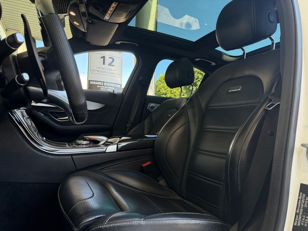 Classe C 63 S AMG Speedshift - Malus pay&eacute; - Toit ouvrant - Burmester 2016 occasion 95190 Goussainville