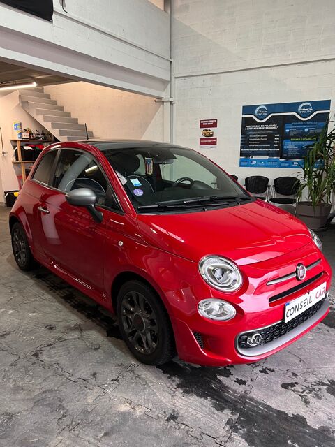 Fiat 500 Finition Sport-Phase 3-1.0 BSG-69 cv-Hybride-1er main-Sur RD 2021 occasion P&eacute;rigny 94520