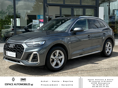 Audi Q5 50 TFSI-e 299 ch S-Line S-Tronic7 Hybride rechargeable Quatt 2022 occasion Beaugency 45190