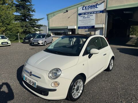 Fiat 500 c 500C - 1.4 LOUNGE - Blanc Métalli