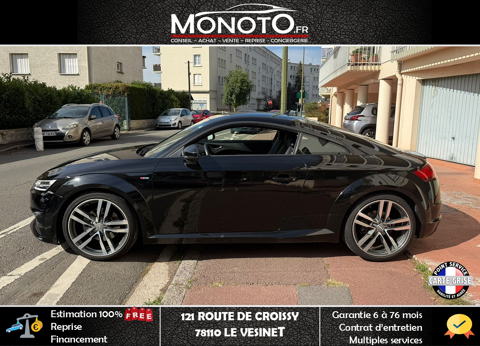 TT S-LINE Coup&eacute; 1.8 TFSi 180ch BO&Icirc;TE AUTO 1 ERE MAIN VIRTUAL CO 2018 occasion 78360 MONTESSON