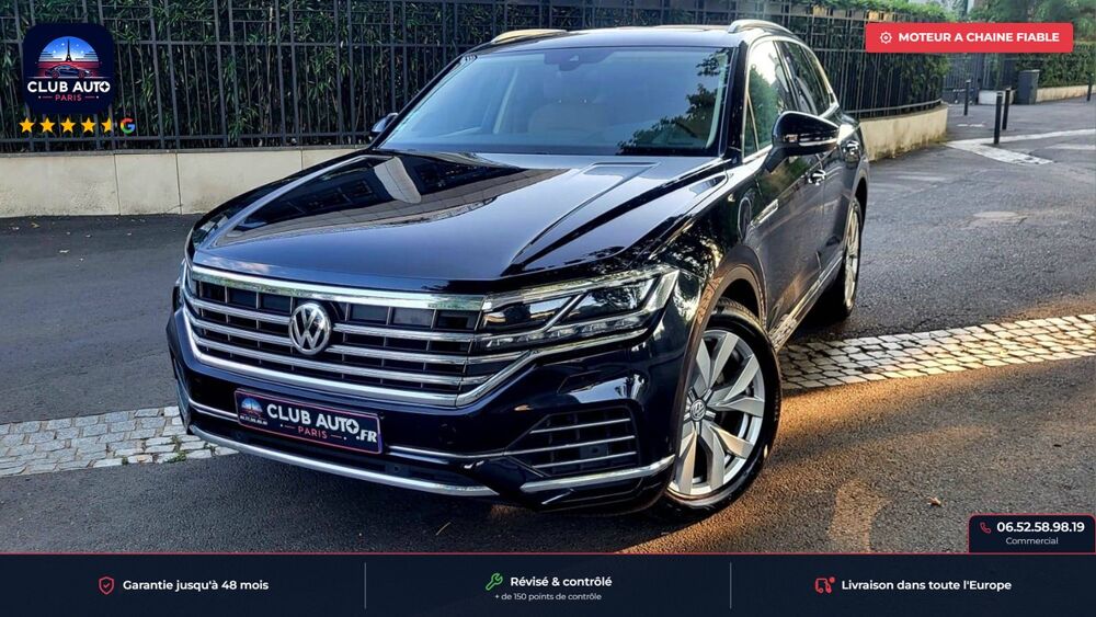 Touareg VOLKSWAGEN TOUAREG CARAT 3.0 TDi 286 4MOTION TIPTRONIC BVA 2018 occasion 94140 Alfortville
