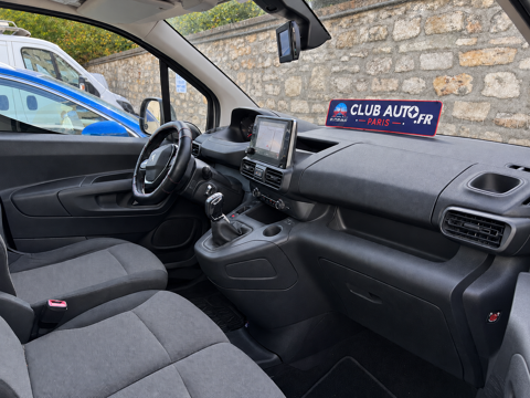 Partner LONG ASPHALT 1.6 DIESEL S&S - 3 PLACES - CAM&Eacute;RA DE RECUL - G 2019 occasion 94140 Alfortville