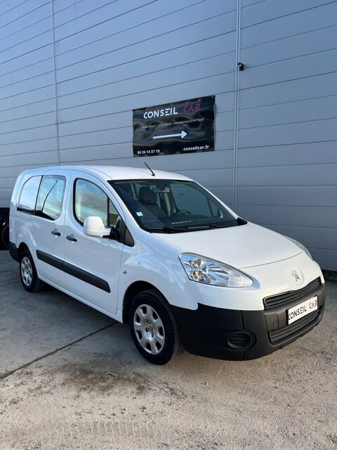 Peugeot Partner 1.6 HDI-90cv-L2 800 Kg-Fourgon double cabine-5 places-Sur Pl 2015 occasion P&eacute;rigny 94520