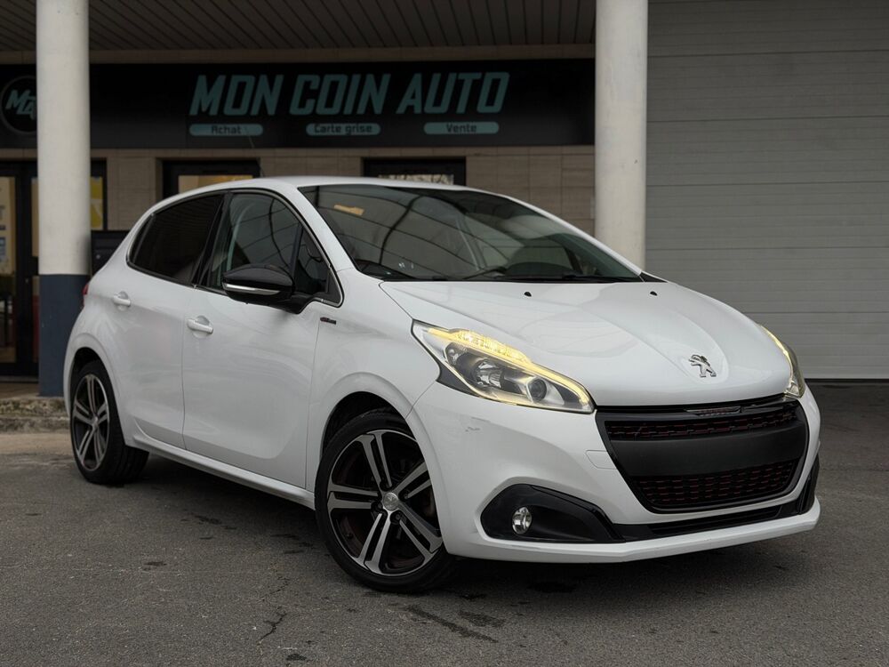 208 I Gt line 1.2 THP 110 cv - Cam&eacute;ra de recul - Apple Carplay 2018 occasion 95190 Goussainville