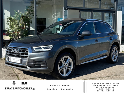 Audi Q5 40 TDi 190 ch S-Line Quattro S-Tronic7 Toit ouvrant Attelage 2018 occasion Beaugency 45190