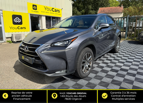 Lexus NX LEXUS PACK LUXE 2.5 VVT-i Hybrid 155 cv - 4WD - FEUX LED 2015 occasion Orgeval 78630