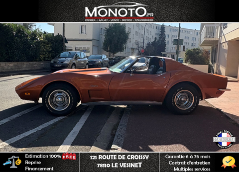 Corvette C3 STINGRAY 1973 5.7 V8 193 ch 350 ci 1973 occasion 78360 MONTESSON