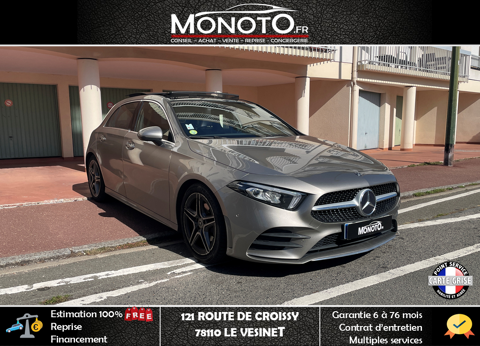 Classe A 180 d 116 cv AMG LINE - TOIT OUVRANT - CARPLAY - CAMERA - EC 2020 occasion 78360 MONTESSON
