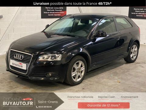 Audi a3 - 1.6 tdi 105 COUPE AMBITION - Noir