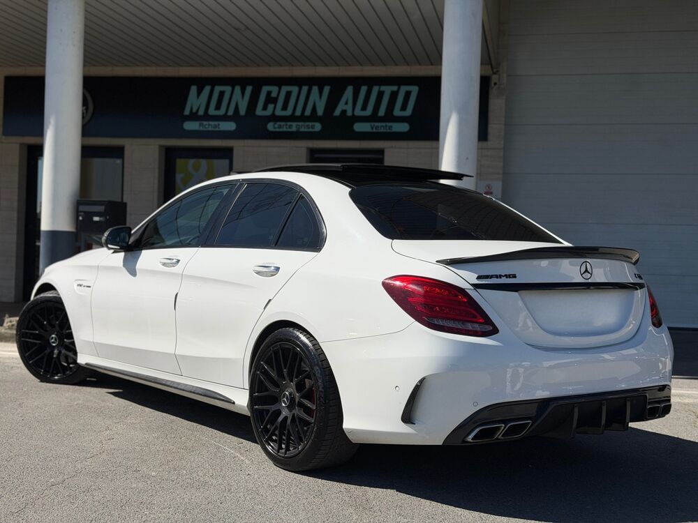 Classe C 63 S AMG Speedshift - Malus pay&eacute; - Toit ouvrant - Burmester 2016 occasion 95190 Goussainville