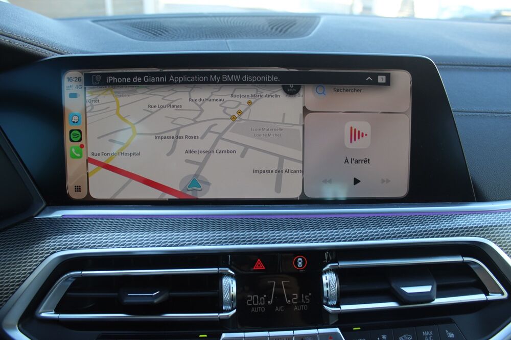 X5 XDRIVE45E 394 ch M SPORT / 1er main + CARPLAY + SIEGES AV CH 2022 occasion 34430 Saint-Jean-de-V&eacute;das