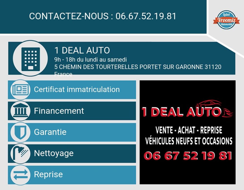208 BUSINESS ALLURE 1.6 HDI 100 GPS DISTRIB.+CT OK 2016 occasion 31120 Portet-sur-Garonne