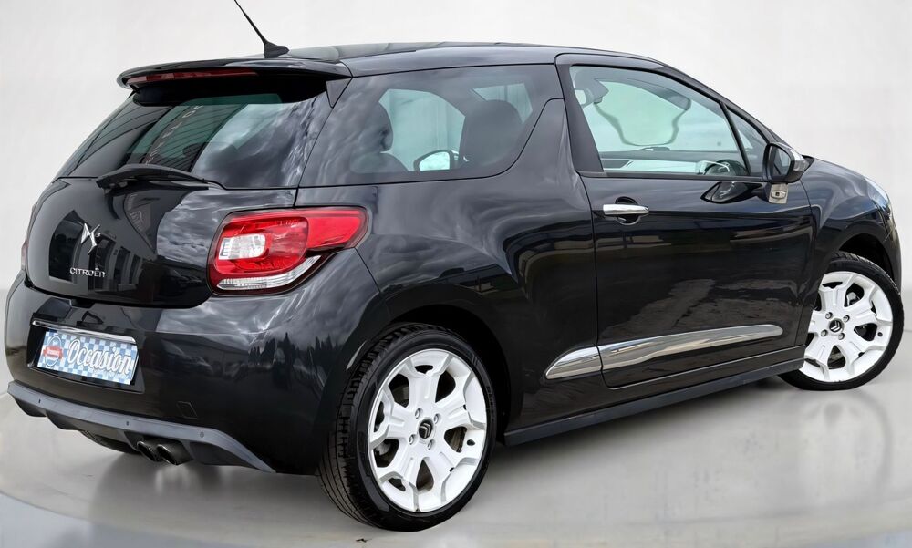 DS3 1.6i 150ch 16V Turbo (9 cv) - BVM6 - 3 Portes - Noir - Sport 2010 occasion 63300 Thiers