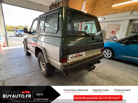 Patrol COURT 2.8TD 90CH // 4X4 / VINTAGE OLD SCHOOL / ATTELAGE 1990 occasion 62440 Harnes