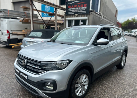 Volkswagen T-Cross 1.0 TSI 12V GPF DSG7 116 cv Lounge Bo&icirc;te auto CAR PLAY 2020 occasion D&eacute;cines-Charpieu 69150