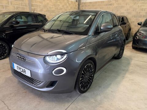 Fiat 500 e 118cv 42kwh LA PRIMA / CUIR / CAMERA DE RECUL RADARS AV/A 2022 occasion Varennes-Jarcy 91480