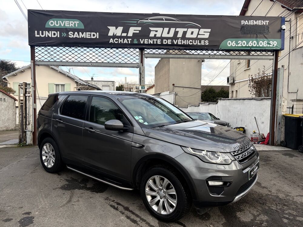 Discovery sport BOITE AUTO 7 PLACES TOIT PANO GPS CUIR CAM&Eacute;RA BLUETOOTH RADA 2015 occasion 95100 ARGENTEUIL