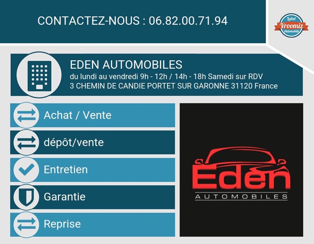 M&eacute;gane GRAND SC&Eacute;NIC 3 1.9 dCi 131cv GARANTIE 1 AN 1ere main 2010 occasion 31120 PORTET SUR GARONNE