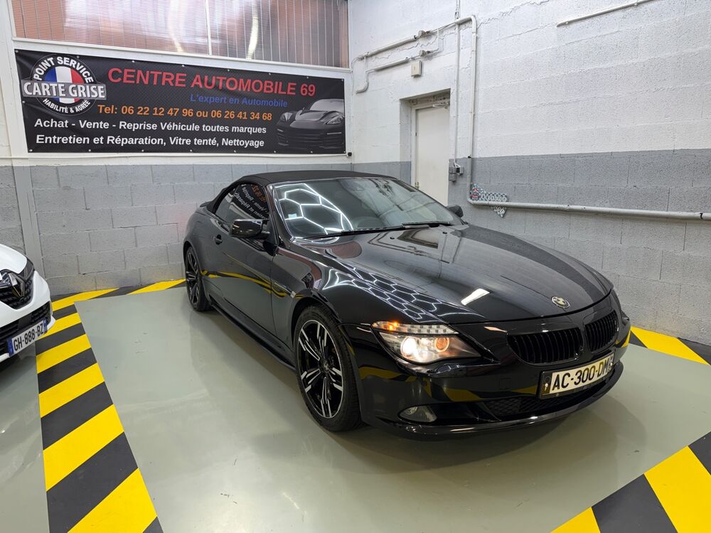 S&eacute;rie 6 E64 CABRIO PHASE 2 635d 3.0D - L6 BI-TURBO 285ch GARANTIE ET 2009 occasion 69800 SAINT-PRIEST