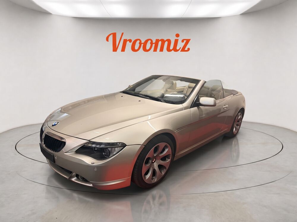 S&eacute;rie 6 630 ci CABRIOLET BVA SPORT M 258ch 2EME MAIN ORIGINE FRANCE 2005 occasion 69330 MEYZIEU