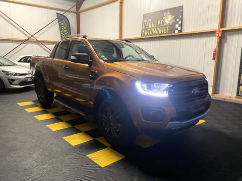 Ford Ranger (TVA RECUPERABLE) 2.0 BI-TURBO ECOBLUE 213 CH BVA10 WILDTRAK 2022 occasion Notre-Dame-de-Bondeville 76960
