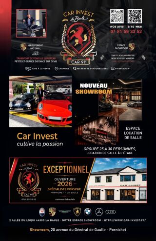 911 Type 992 fass 1 carreras S 2019 occasion 44500 La Baule-Escoublac