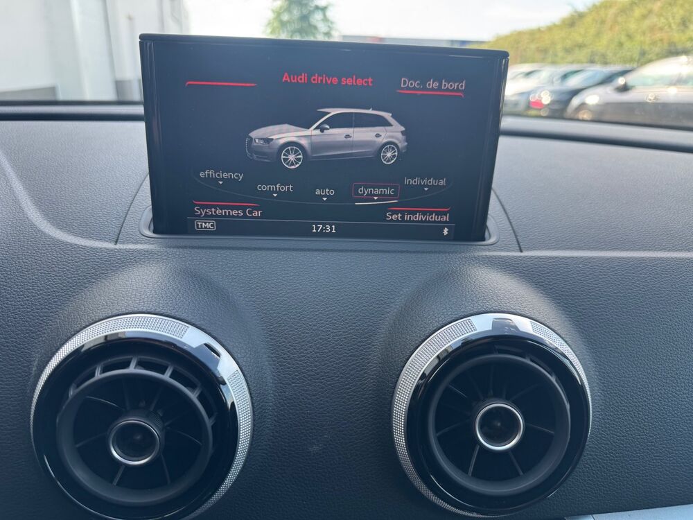 A3 1.4 TFSI BOITE AUTOMATIQUE V&eacute;hicule vendu r&eacute;vis&eacute; crit air 1 2015 occasion 67150 Erstein