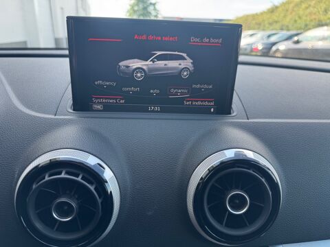 A3 1.4 TFSI BOITE AUTOMATIQUE V&eacute;hicule vendu r&eacute;vis&eacute; crit air 1 2015 occasion 67150 Erstein