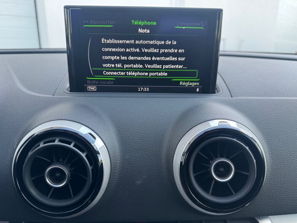 A3 1.4 TFSI BOITE AUTOMATIQUE V&eacute;hicule vendu r&eacute;vis&eacute; crit air 1 2015 occasion 67150 Erstein