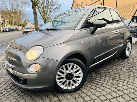 Fiat 500 Lounge - 1.2 16v 70ch Bv5 - 1&egrave;re Main / Crit'1 / TBE - 4xCb 2014 occasion Houilles 78800