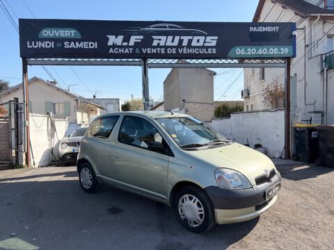 Toyota Yaris 70 VVT-i Linea Luna 150km PAYEE EN 3 FOIS BLUETOOTH USB AUX 2003 occasion ARGENTEUIL 95100