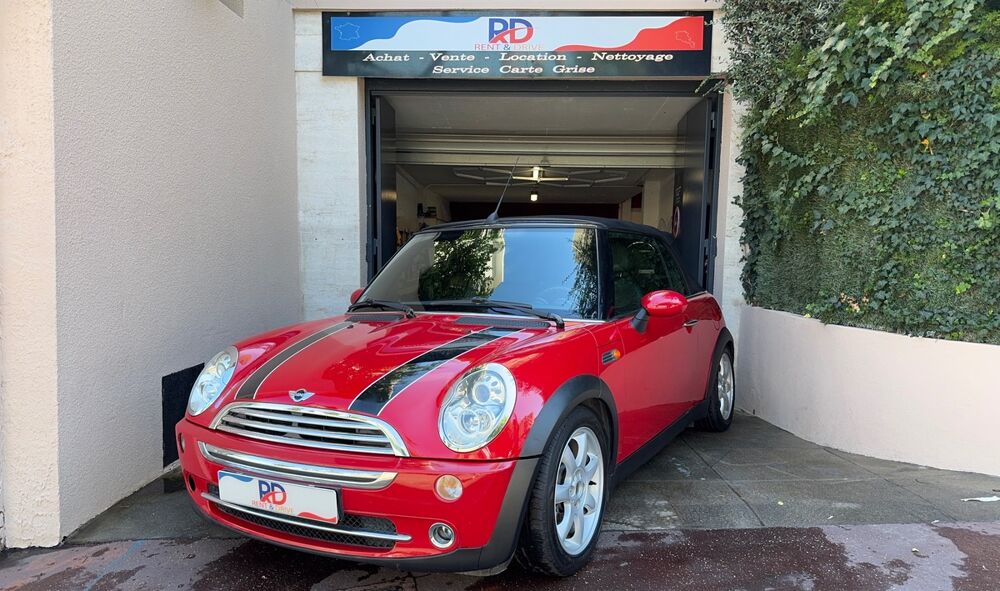 MINI COUPE COOPER CABRIOLET 1.6i 116 CH GARANTIE 12 MOIS 2004 occasion 06400 CANNES
