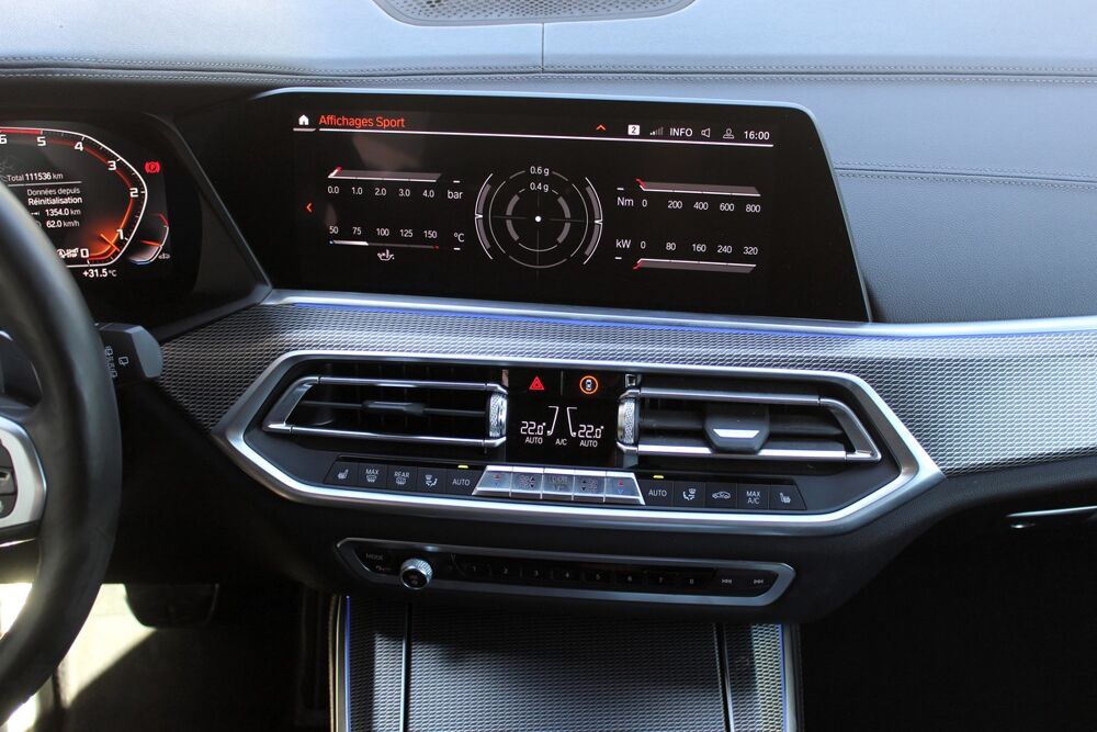 X5 G05 M50d XDRIVE 3.0 d 400 ch STEPTRONIC 8 - CARBONSCHWARZ / 2019 occasion 34430 Saint-Jean-de-V&eacute;das